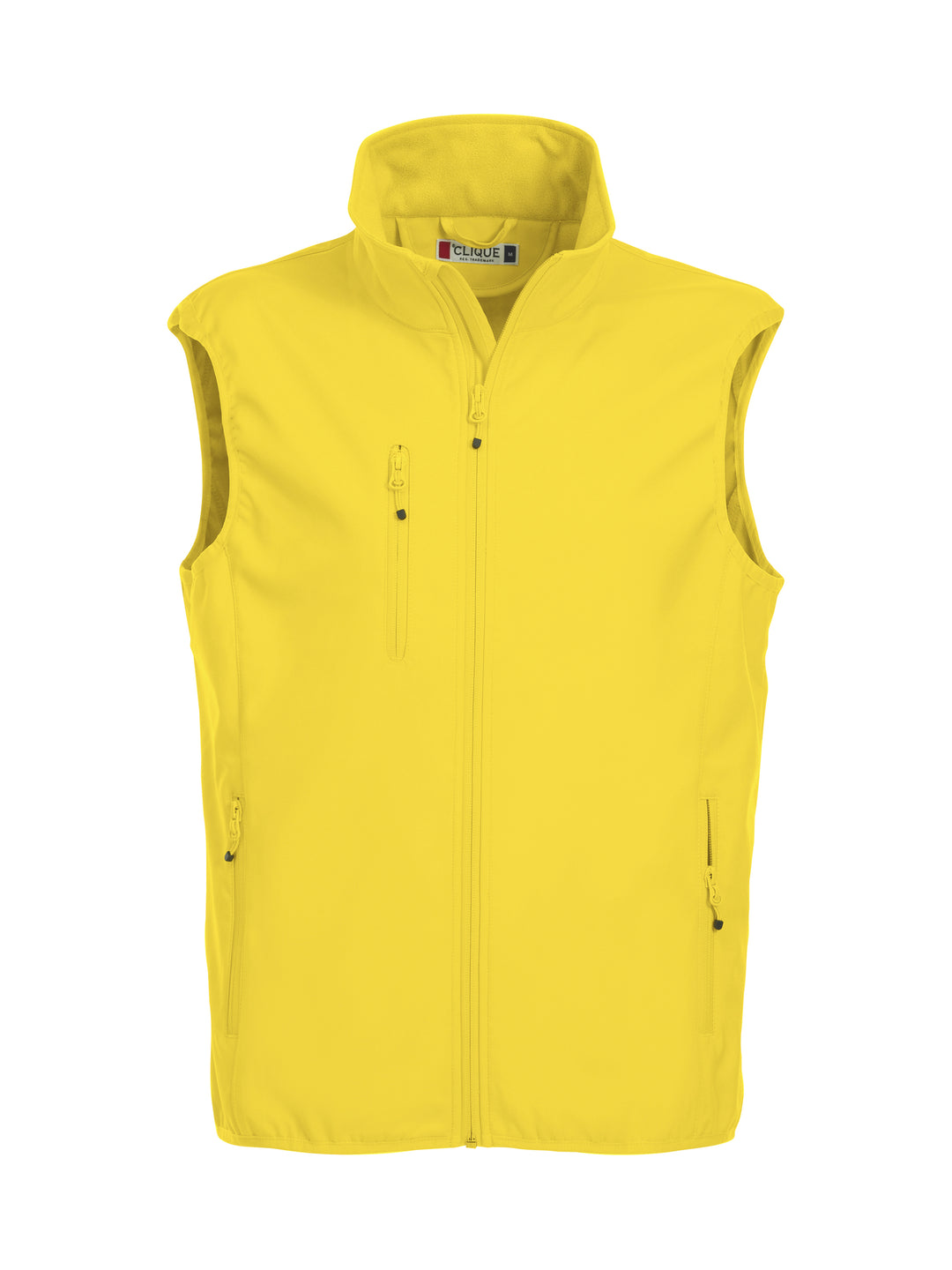 Vest Clique Basic Softshell Vest Herre – uten trykk – Sitrongul