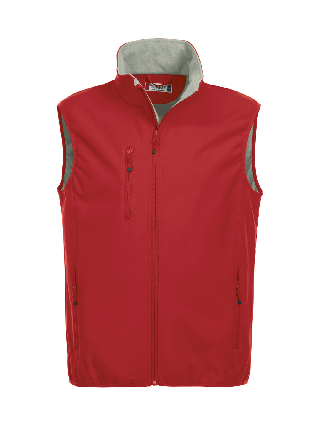 Vest Clique Basic Softshell Vest Herre – uten trykk – Rød