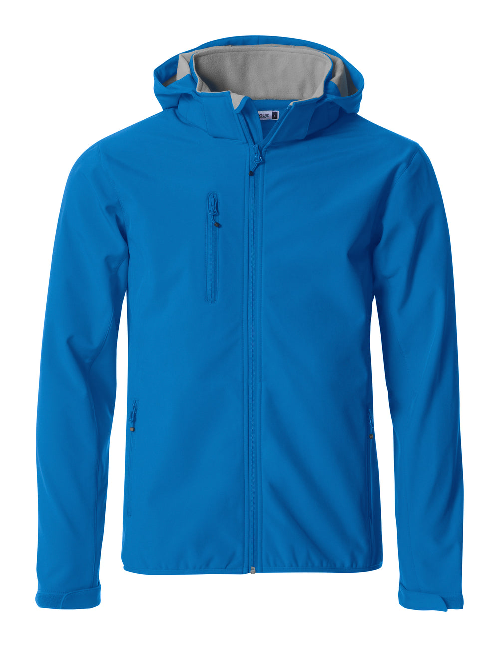 Softshelljakke Clique Basic Hoody Softshell Herre – uten trykk – Kongeblå