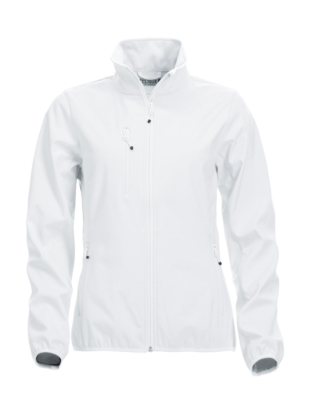 Softshelljakke Clique Basic Softshell Jacket Ladies Dame – uten trykk – Hvit
