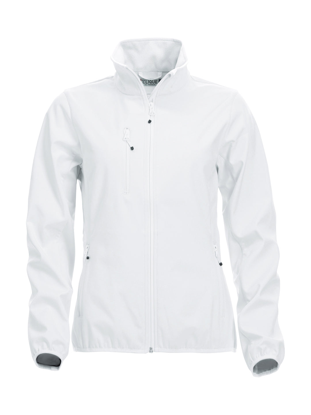 Softshelljakke Clique Basic Softshell Jacket Ladies Dame – uten trykk – Hvit
