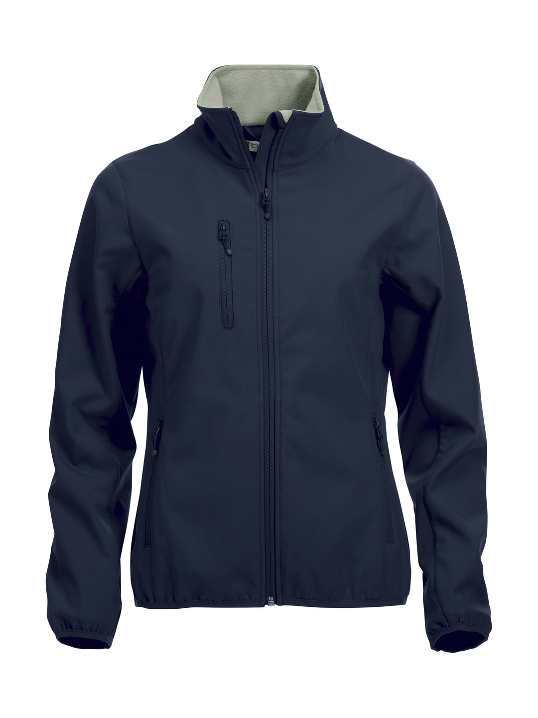 Softshelljakke Clique Basic Softshell Jacket Ladies Dame – uten trykk – Marineblå
