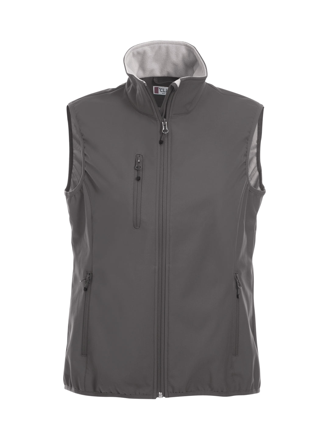 Vest Clique Basic Softshell Vest Ladies Dame – uten trykk – Mørk grå