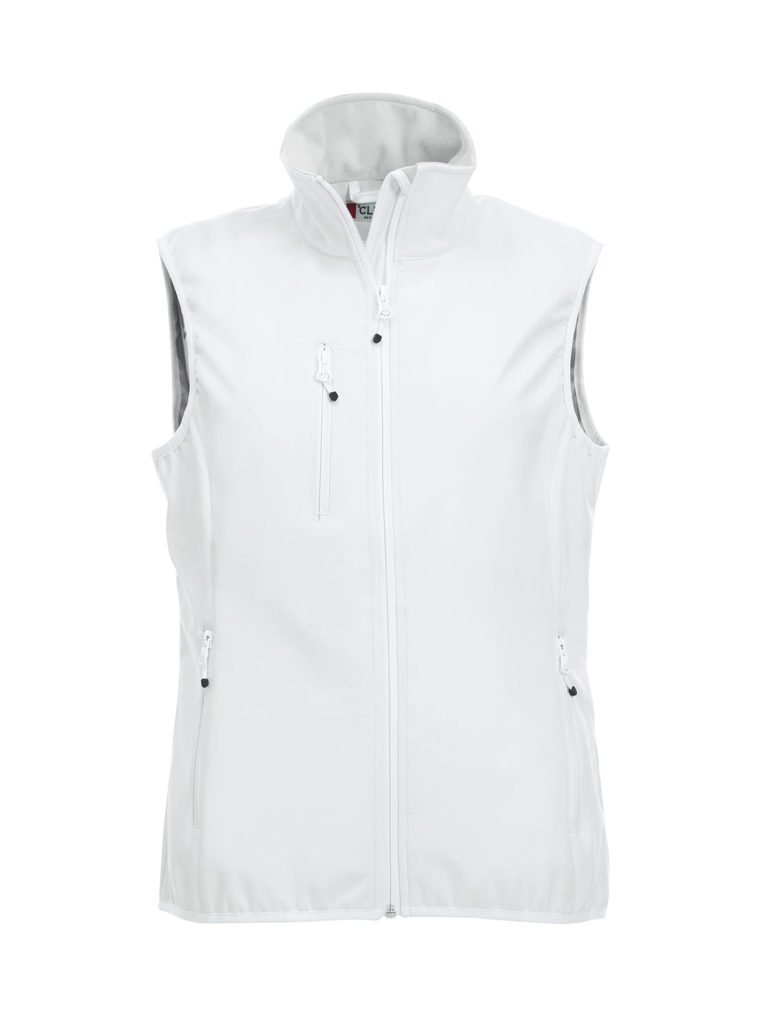 Vest Clique Basic Softshell Vest Ladies Dame – uten trykk – Hvit
