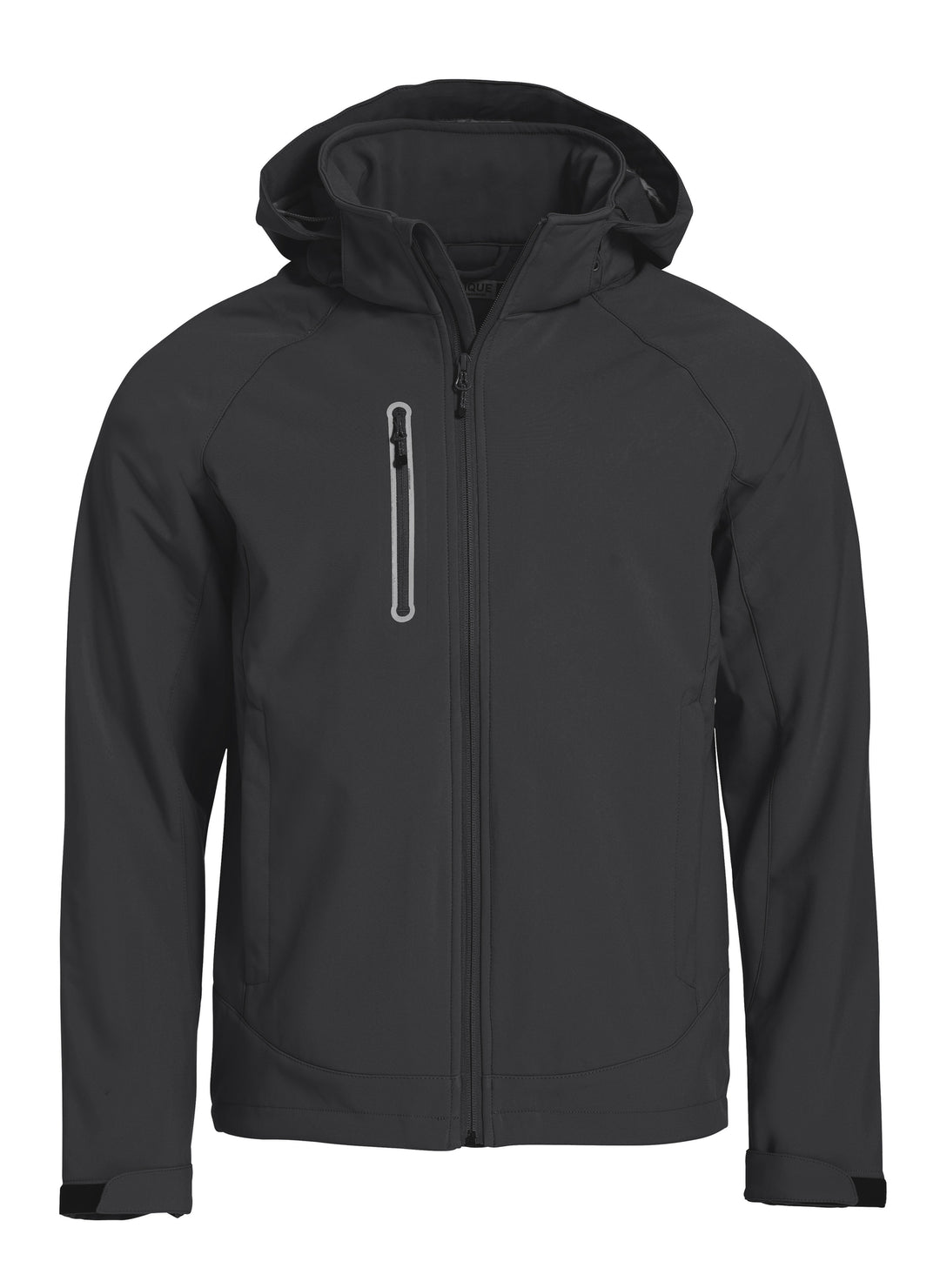 Softshelljakke Clique Milford Jacket Herre – uten trykk – Mørk grå