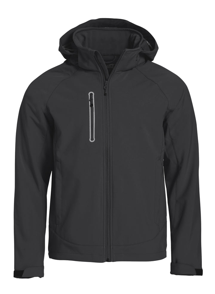 Softshelljakke Clique Milford Jacket Herre – uten trykk – Mørk grå