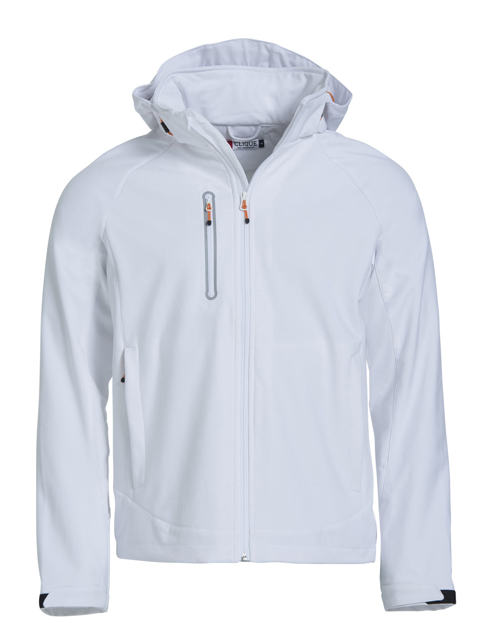 Softshelljakke Clique Milford Jacket Herre – uten trykk – Hvit