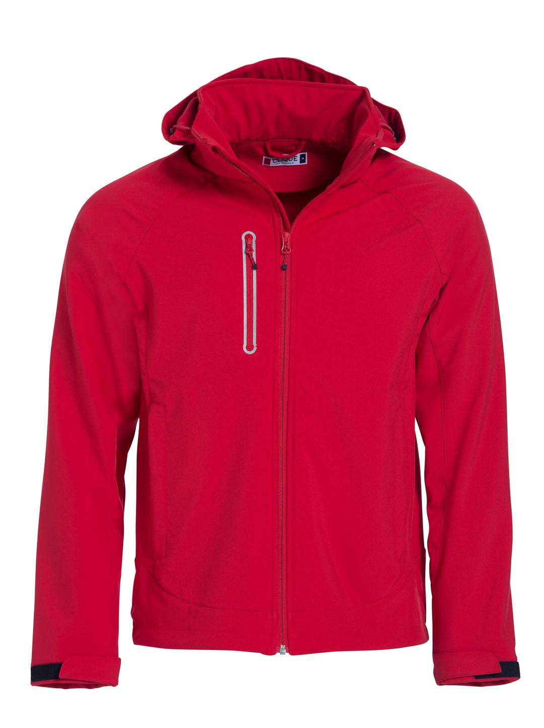 Softshelljakke Clique Milford Jacket Herre – uten trykk – Rød