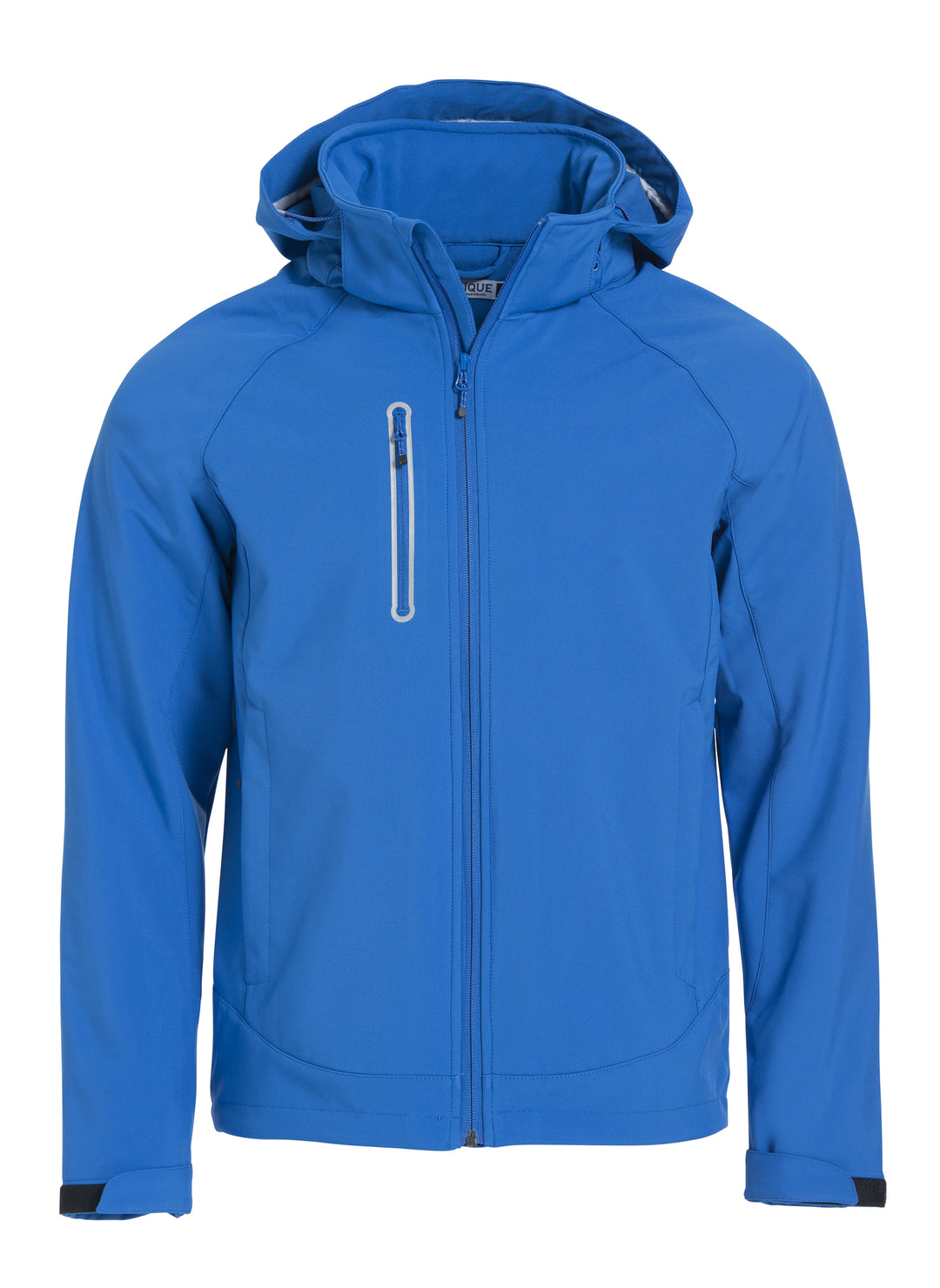 Softshelljakke Clique Milford Jacket Herre – uten trykk – Kongeblå