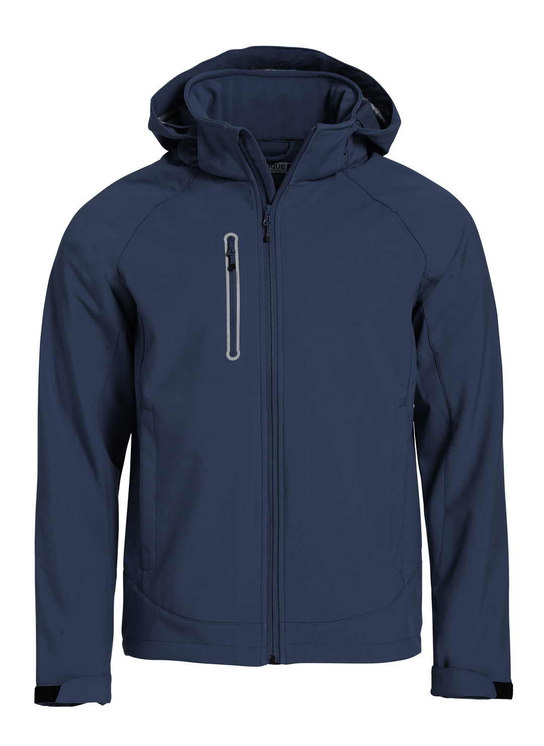 Softshelljakke Clique Milford Jacket Herre – uten trykk – Marineblå