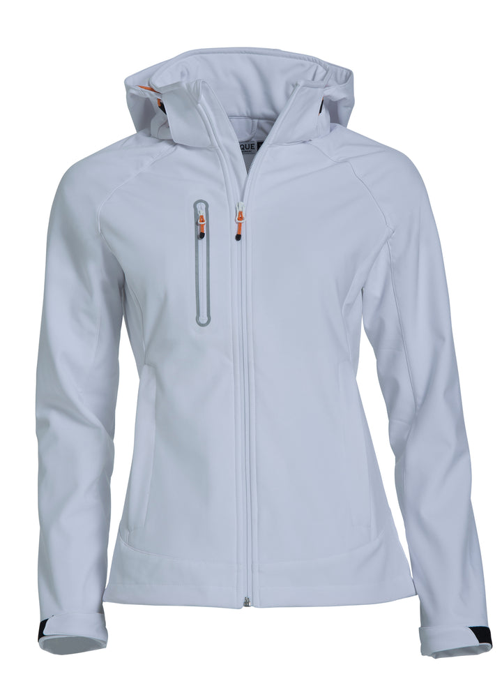 Softshelljakke Clique Milford Jacket Dame – uten trykk – Hvit