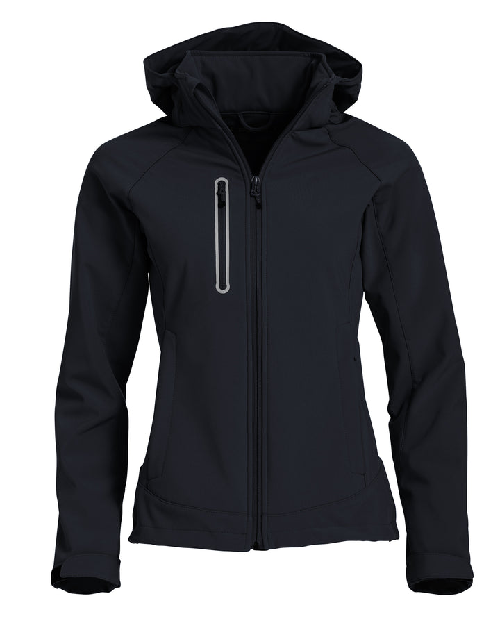 Softshelljakke Clique Milford Jacket Dame – uten trykk – Sort