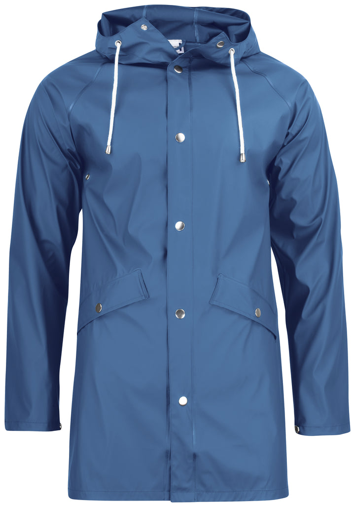 Regnjakke Clique Classic Rain Jacket Herre – uten trykk – Kongeblå