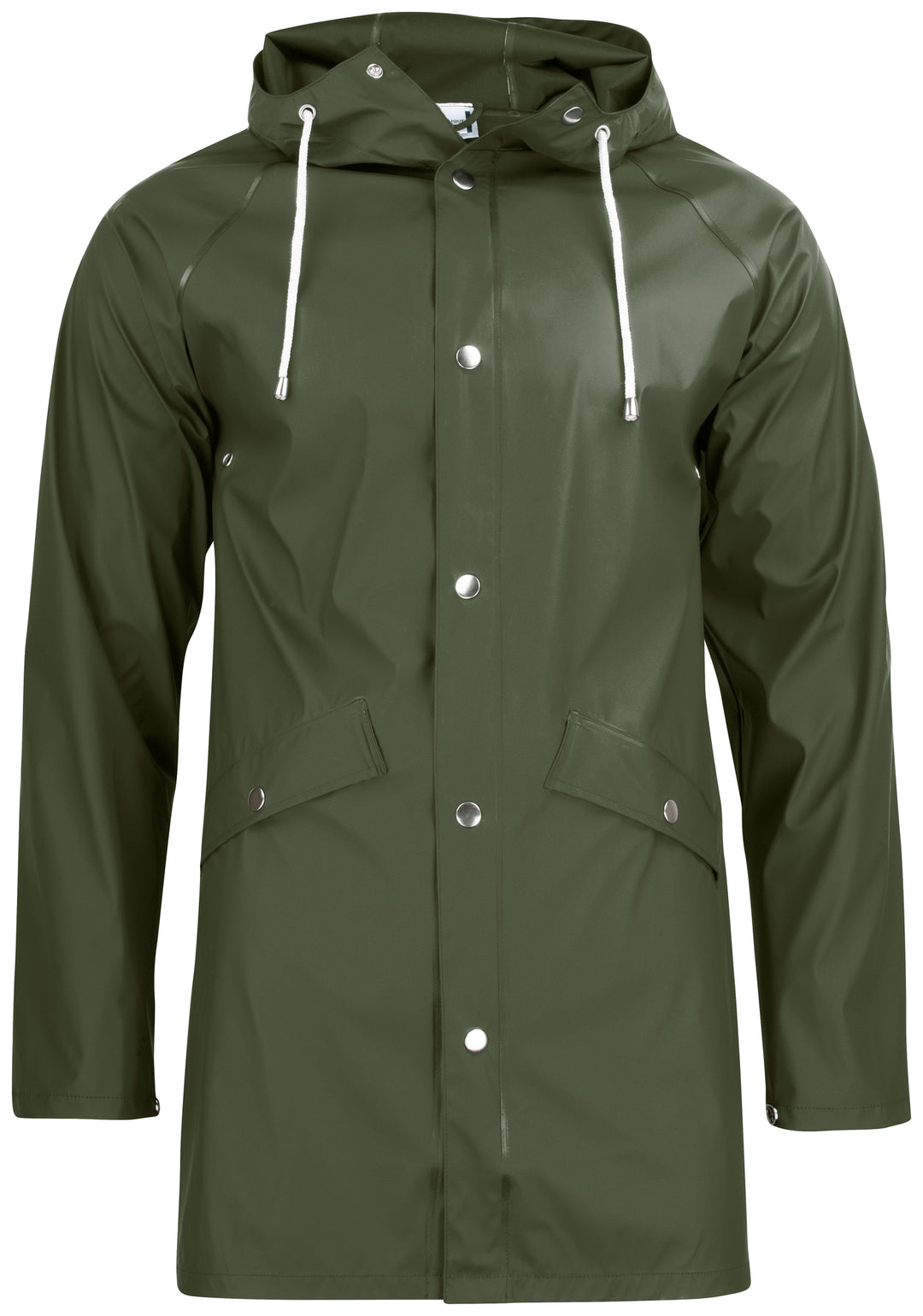 Regnjakke Clique Classic Rain Jacket Herre – uten trykk – Jegergrønn