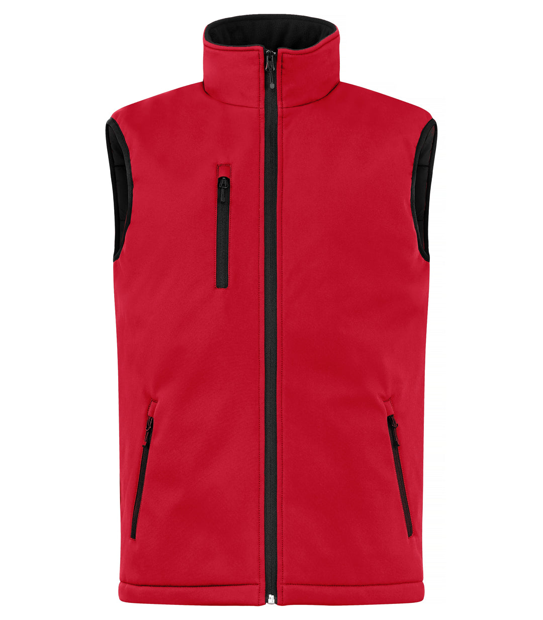 Vest Clique Padded Softshell Vest Herre – uten trykk – Rød