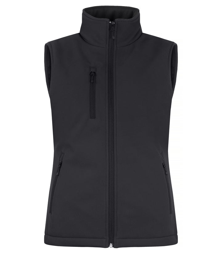 Vest Clique Padded Softshell Vest Dame – uten trykk – Sort