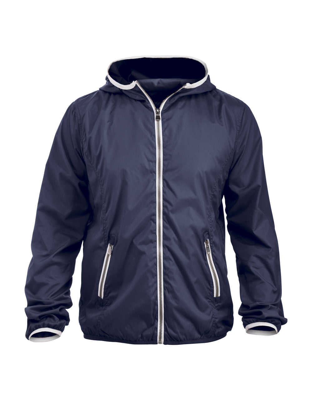 Jakke Clique Hardy Unisex – uten trykk – Marineblå