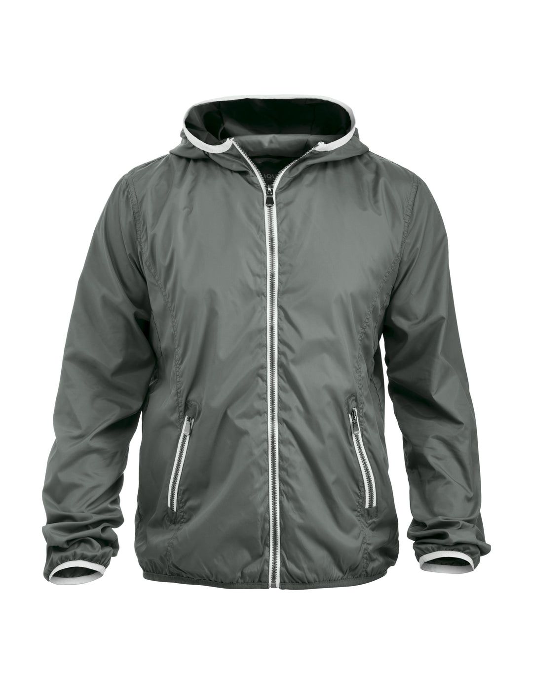 Jakke Clique Hardy Unisex – uten trykk – Mørk grå