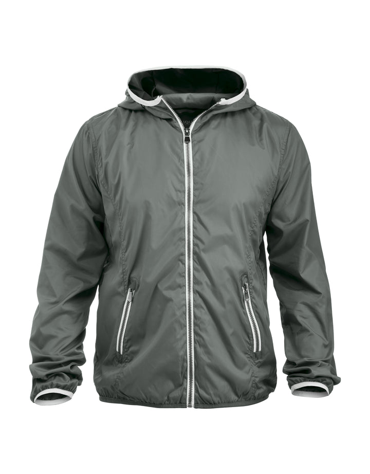 Jakke Clique Hardy Unisex – uten trykk – Mørk grå