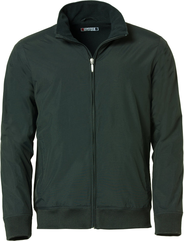 Jakke Clique Newport Herre – uten trykk – Sort