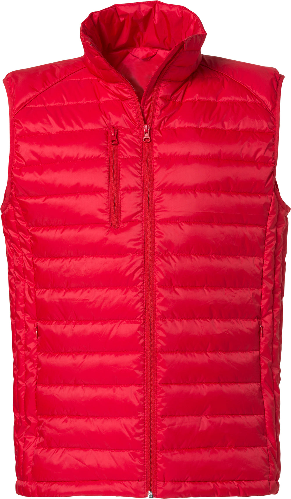 Vest Clique Hudson Vest Herre – uten trykk – Rød