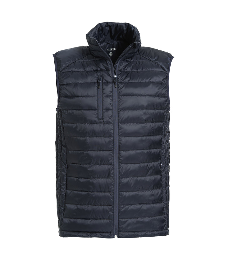 Vest Clique Hudson Vest Herre – uten trykk – Marineblå
