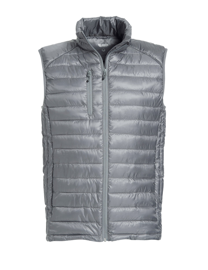 Vest Clique Hudson Vest Herre – uten trykk – Grå