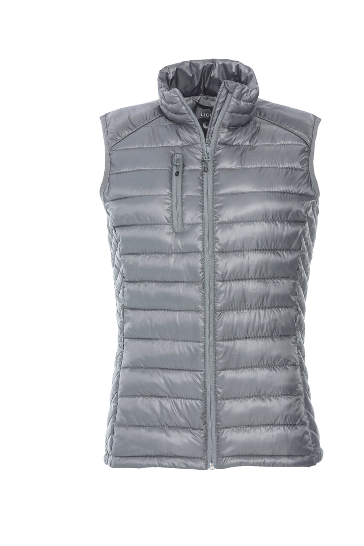 Vest Clique Hudson Vest Dame – uten trykk – Grå