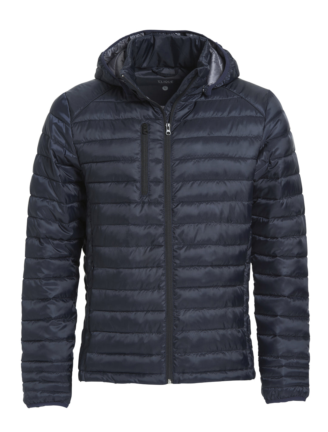 Jakke Clique Hudson Herre – uten trykk – Marineblå