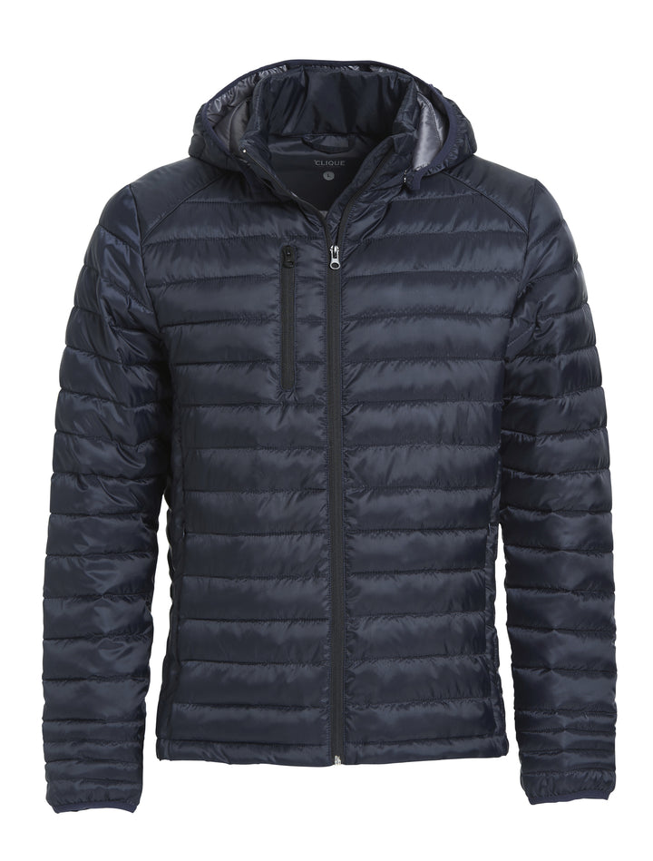 Jakke Clique Hudson Herre – uten trykk – Marineblå
