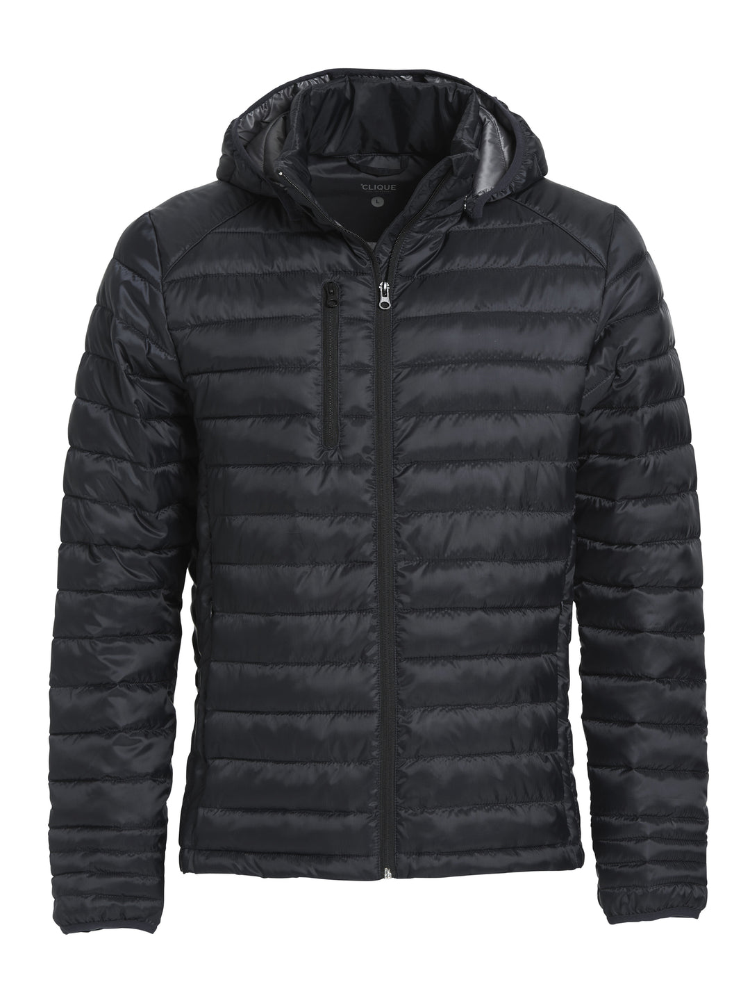 Jakke Clique Hudson Herre – uten trykk – Sort