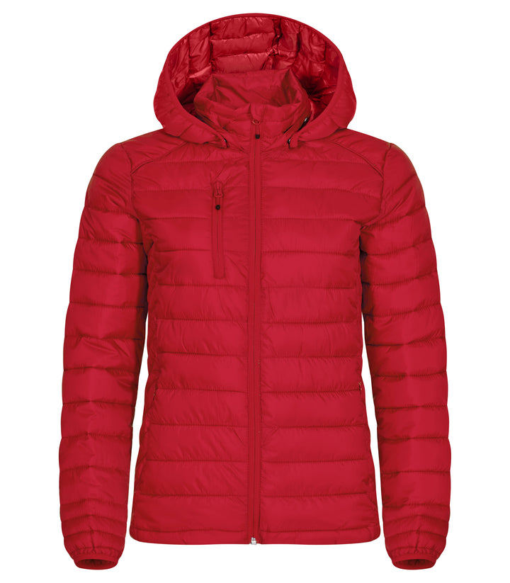 Jakke Clique Hudson Dame – uten trykk – Rød