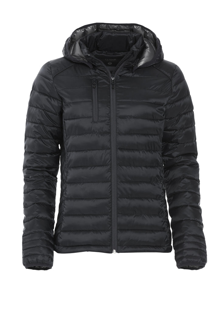 Jakke Clique Hudson Dame – uten trykk – Sort
