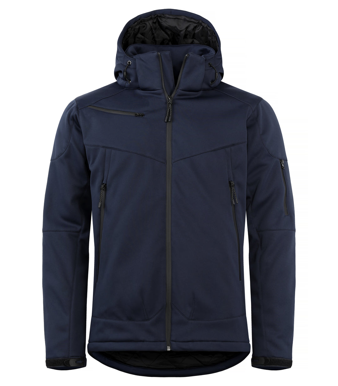 Softshelljakke Clique Grayland Herre – uten trykk – Marineblå