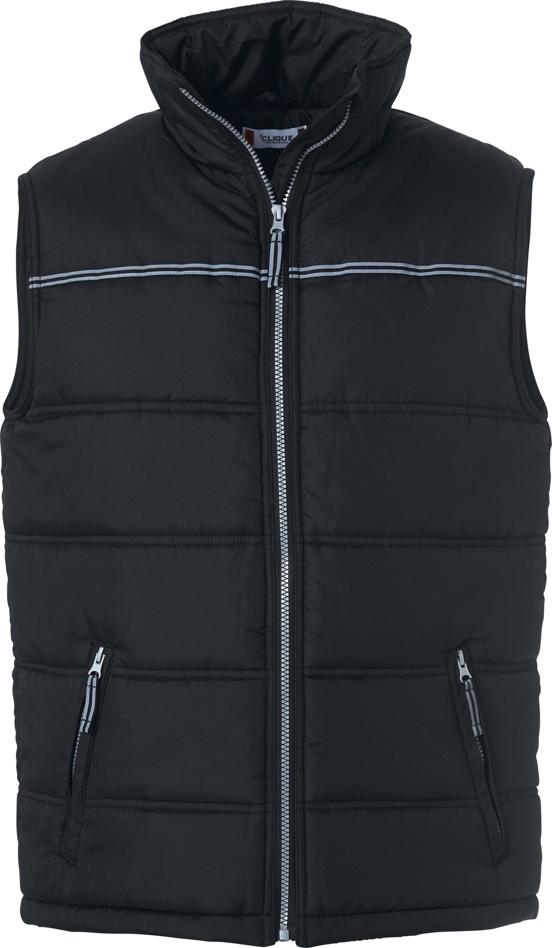 Vest Clique Weston Herre – uten trykk – Sort