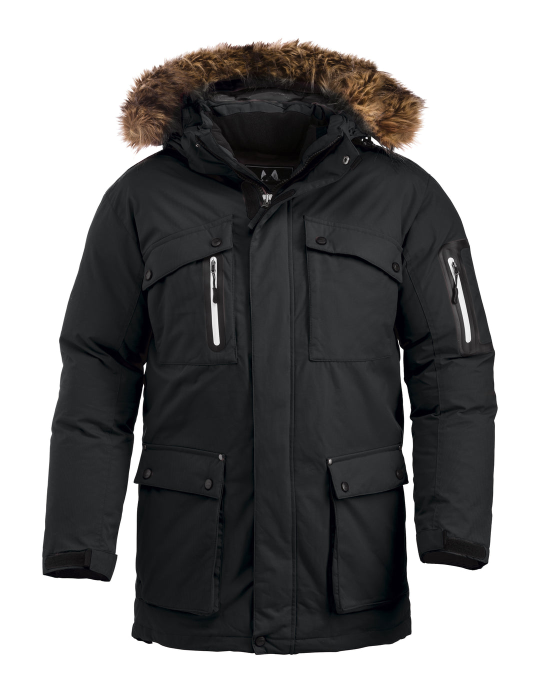 Jakke Clique Malamute Unisex – uten trykk – Sort