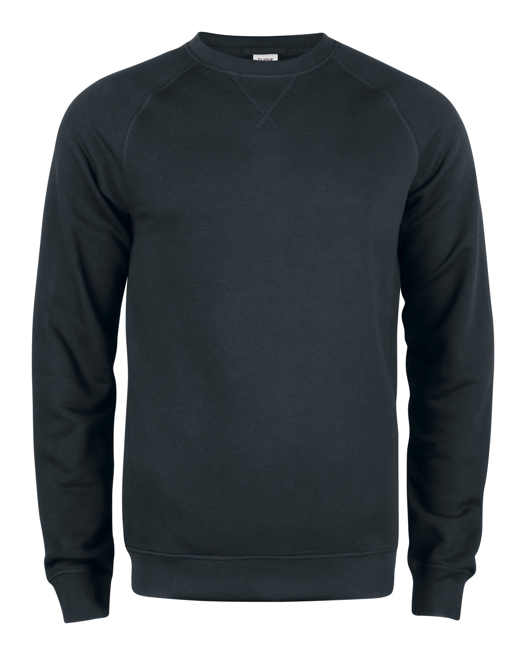 Collegegenser Clique Premium OC Roundneck Herre – uten trykk – Sort