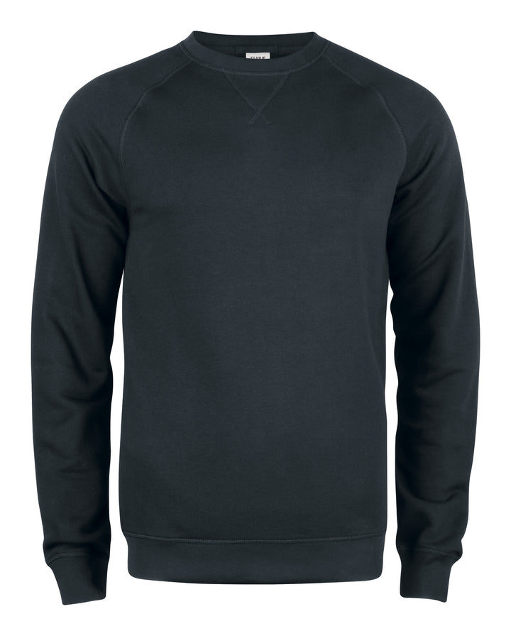 Collegegenser Clique Premium OC Roundneck Herre – uten trykk – Sort
