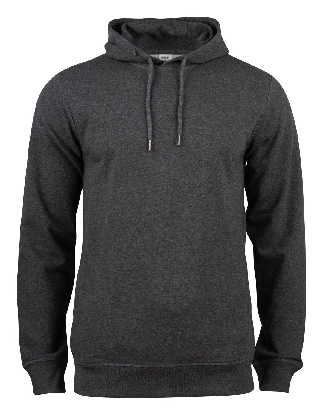 Hettegenser Clique Premium OC Hoody Herre – uten trykk – Antrasittmelert