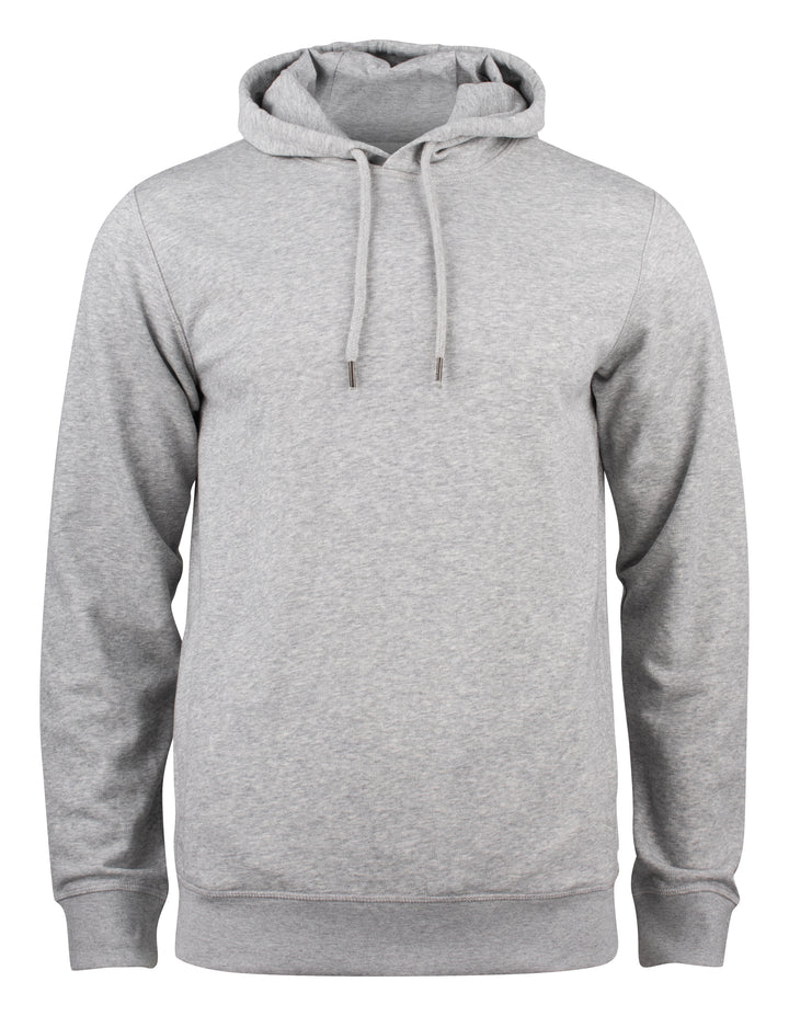 Hettegenser Clique Premium OC Hoody Herre – uten trykk – Gråmelert