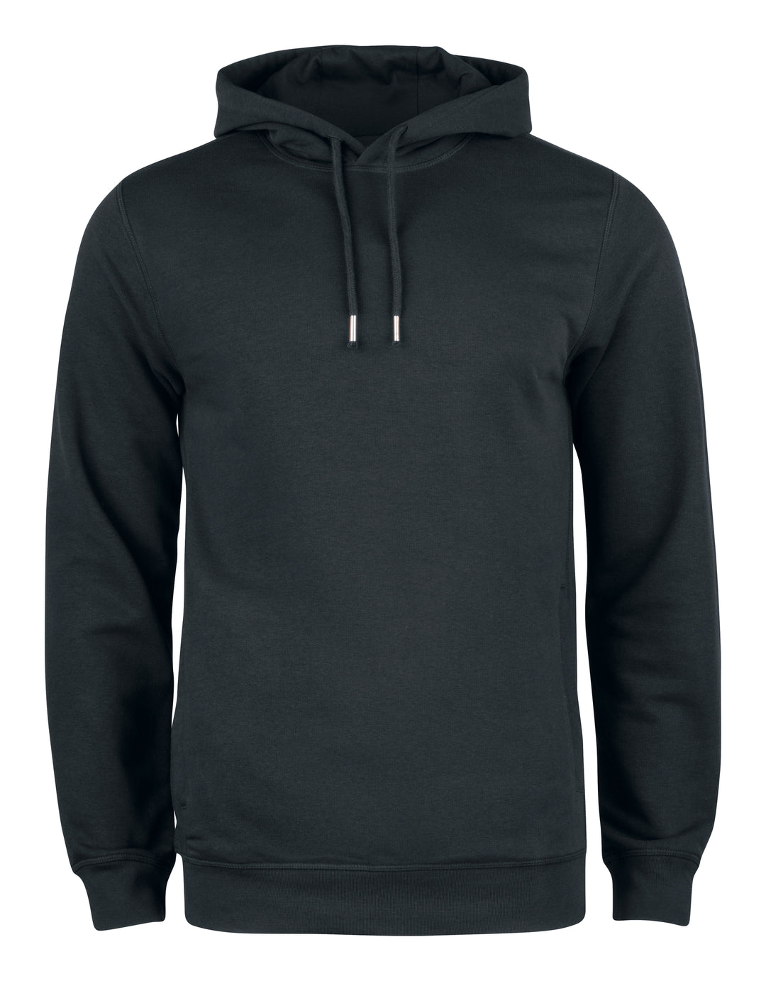 Hettegenser Clique Premium OC Hoody Herre – uten trykk – Sort