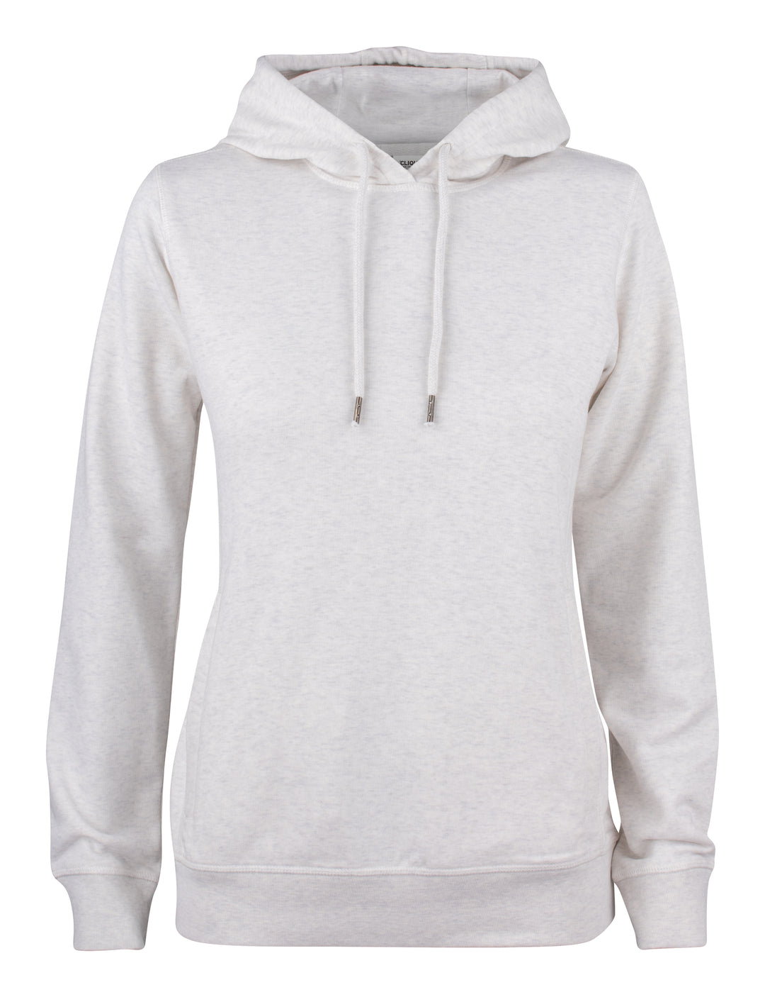 Hettegenser Clique Premium OC Hoody Dame – uten trykk – Naturmelert