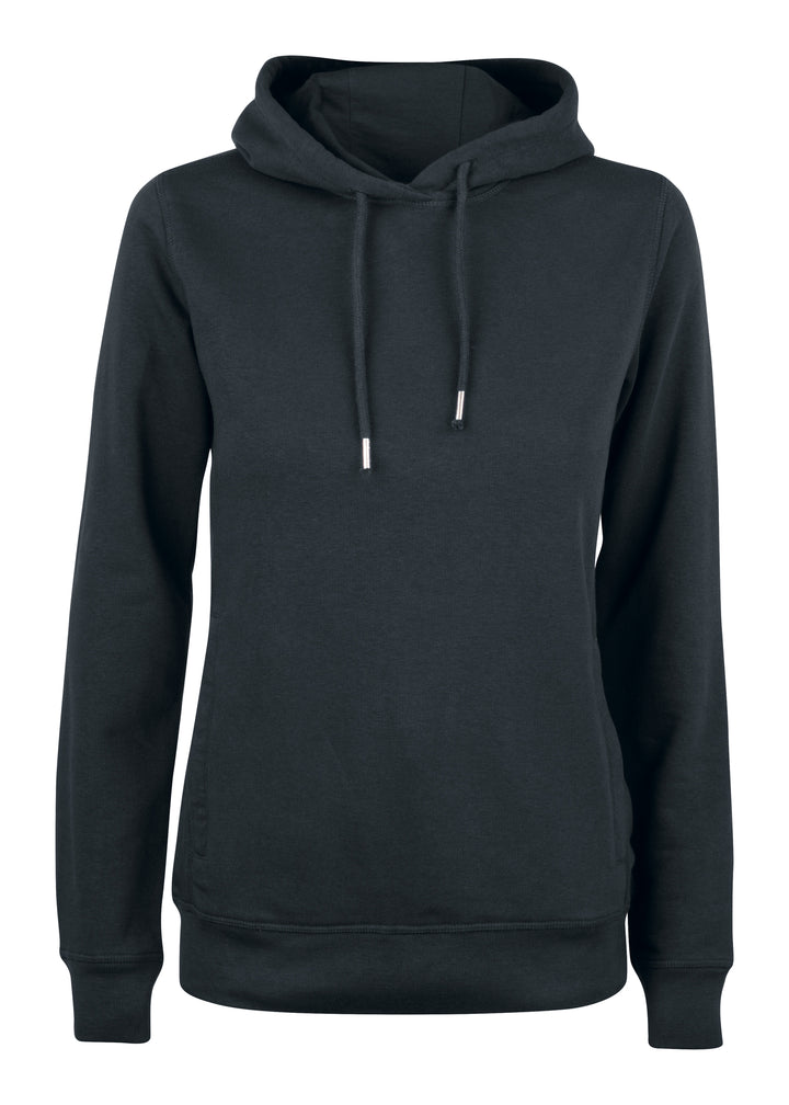 Hettegenser Clique Premium OC Hoody Dame – uten trykk – Sort