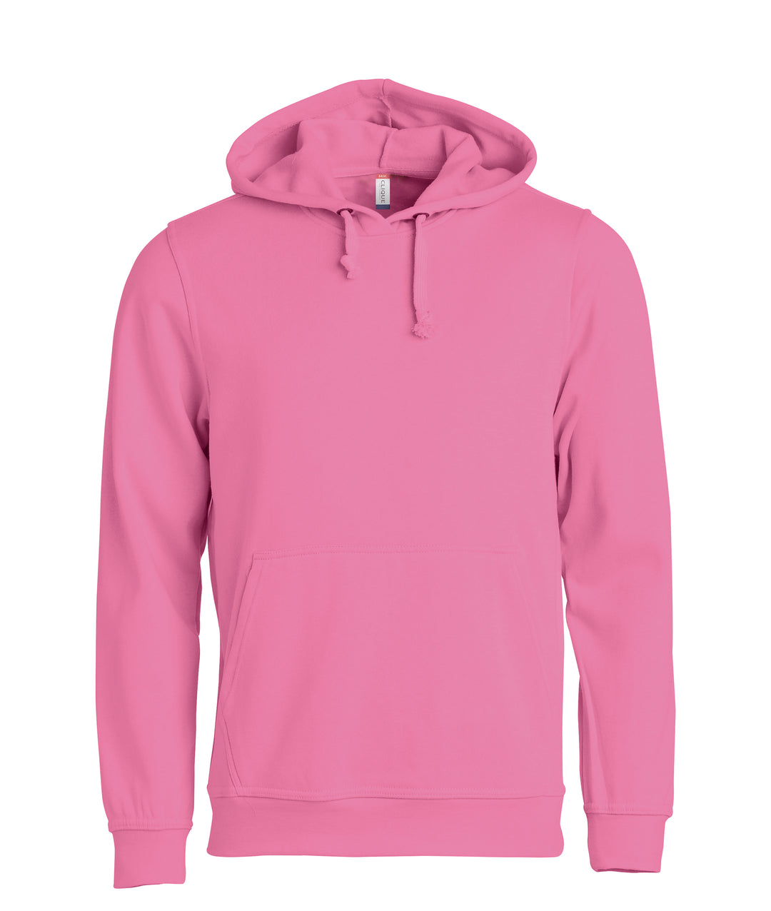 Hettegenser Clique Basic Hoody Unisex – uten trykk – Rosa