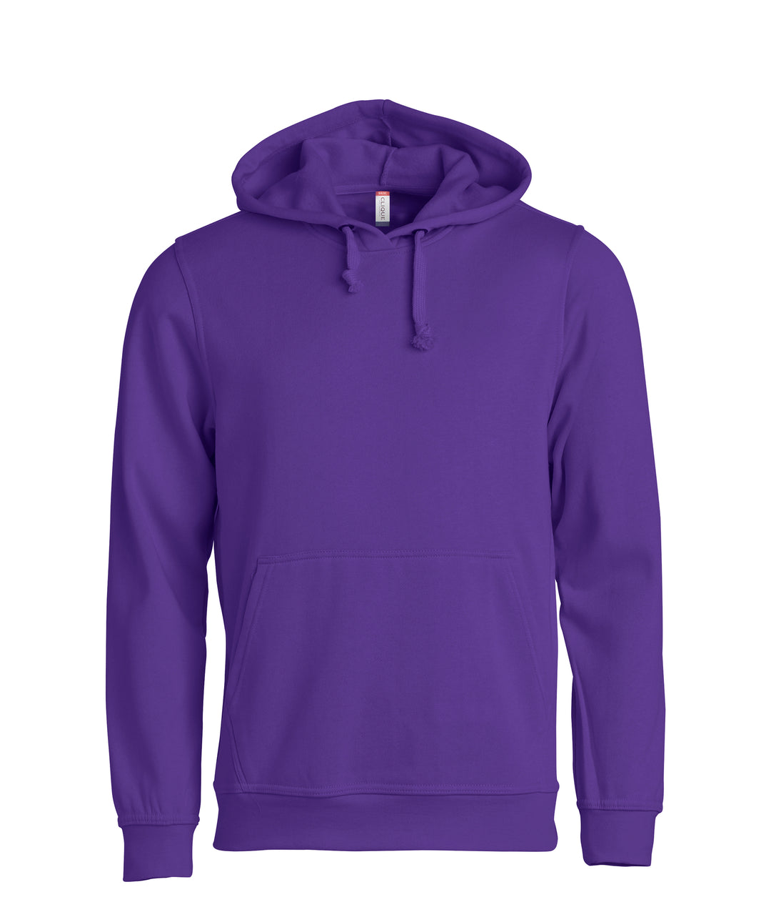 Hettegenser Clique Basic Hoody Unisex – uten trykk – Lys lilla