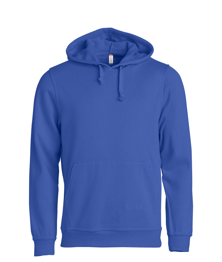 Hettegenser Clique Basic Hoody Unisex – uten trykk – Blå