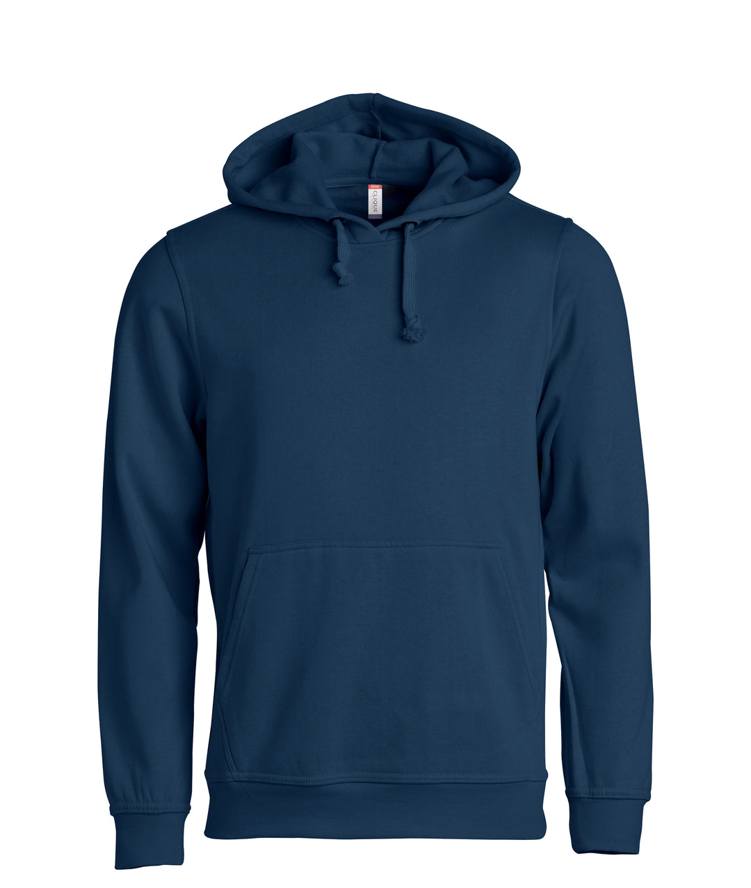 Hettegenser Clique Basic Hoody Unisex – uten trykk – Marineblå