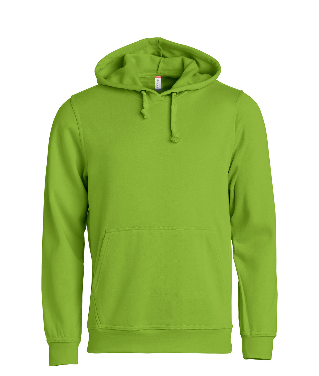 Hettegenser Clique Basic Hoody Unisex – uten trykk – Lys grønn