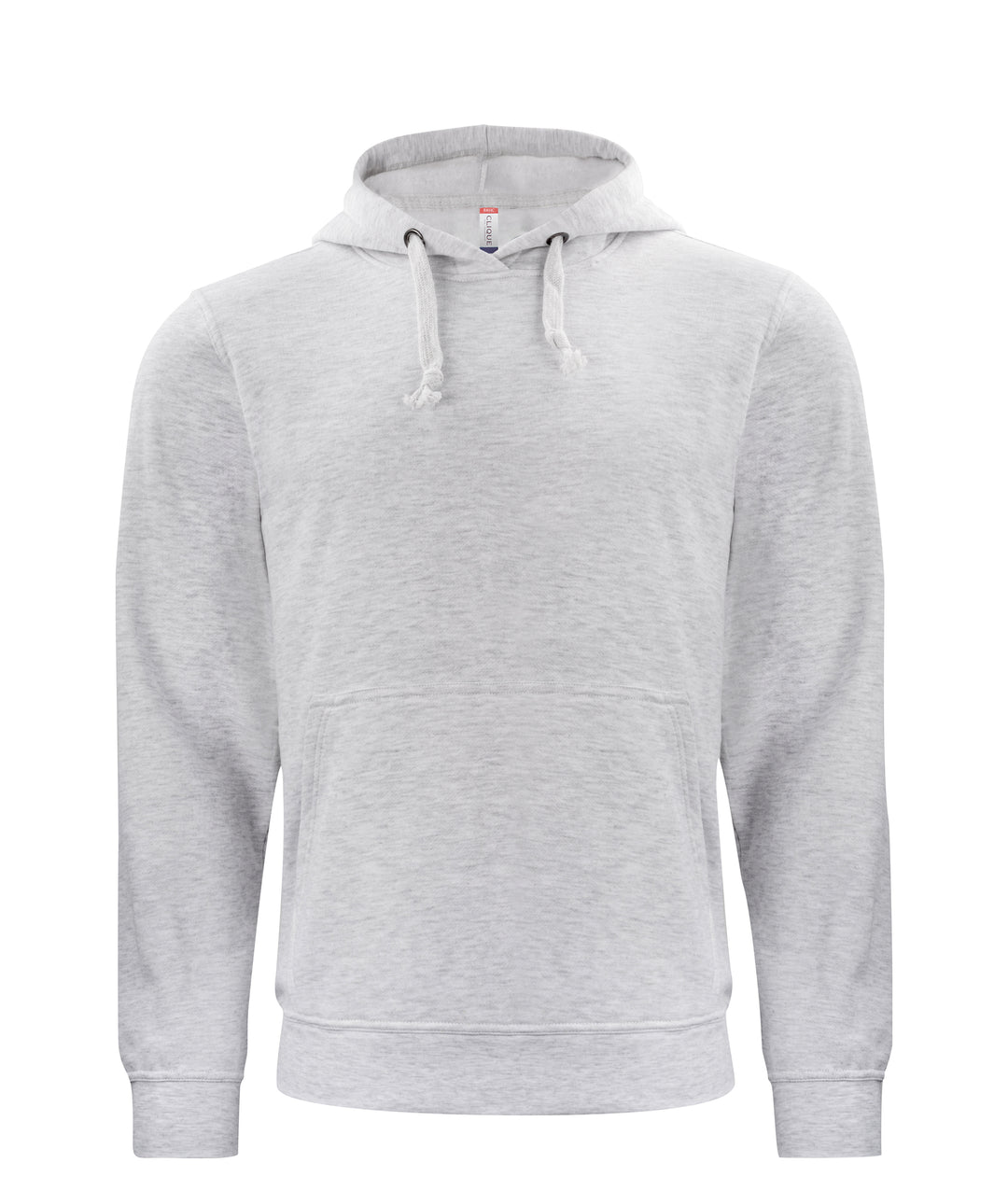 Hettegenser Clique Basic Hoody Unisex – uten trykk – Askegrå