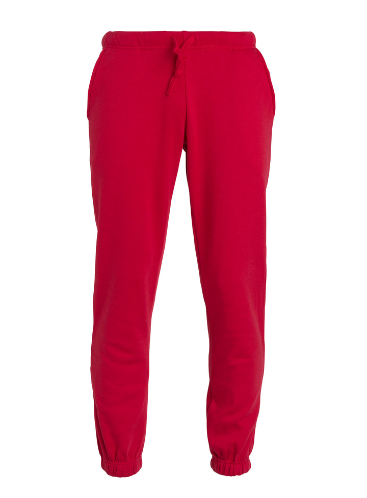 Joggebukse Clique Basic Pants Unisex – uten trykk – Rød